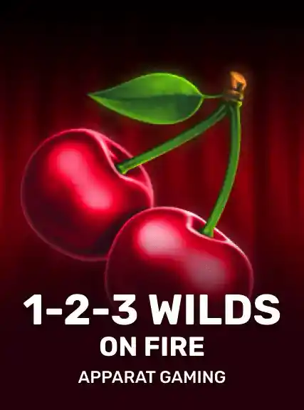 1-2-3 Wilds on Fire game tile