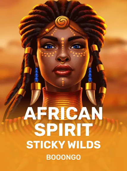 African Spirit Sticky Wilds game tile