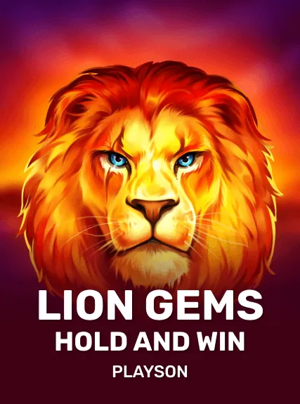 Lion Gems: Hold and Win game tile